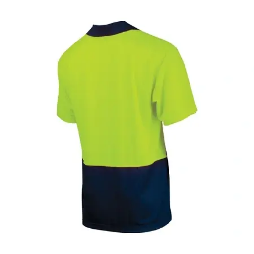 Picture of Tru Workwear, S/S Two Tone Hi-Vis Polo Shirt